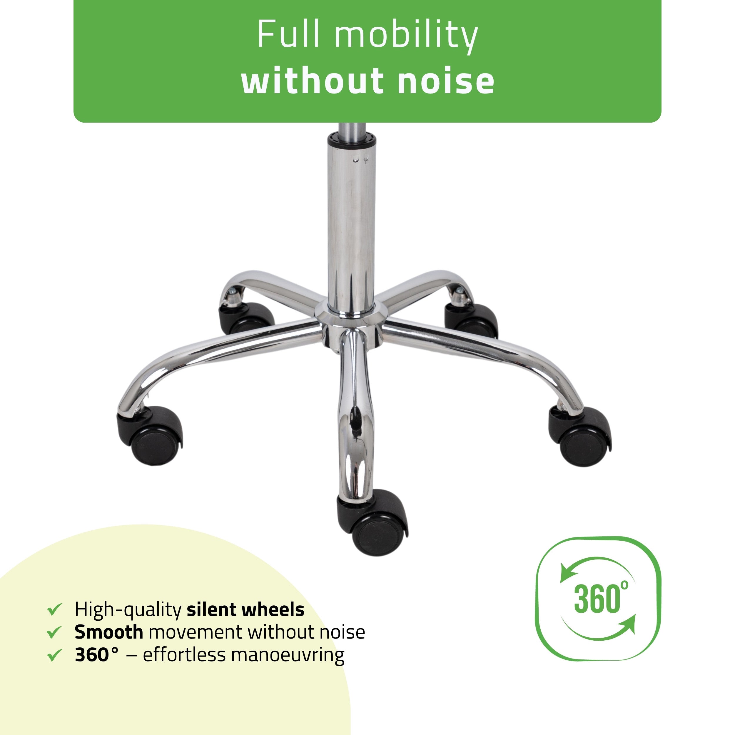 Stool TILA, Comfy Base k521 grey