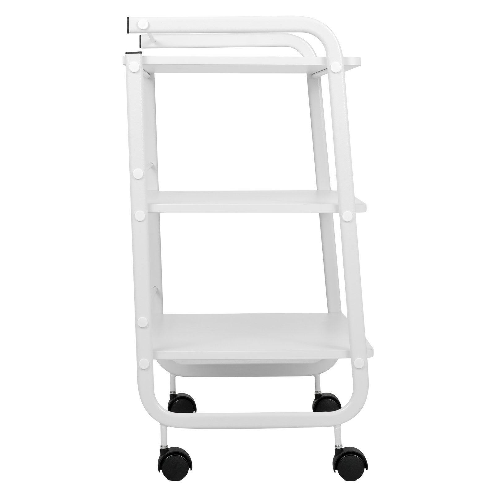 -3-Vexo trolley with 3 shelves white-3