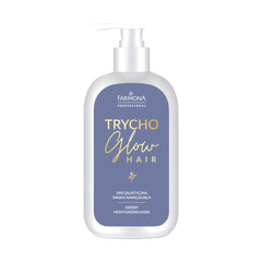 Drėkinamoji plaukų kaukė Farmona TRYCHO GLOW, 375 ml