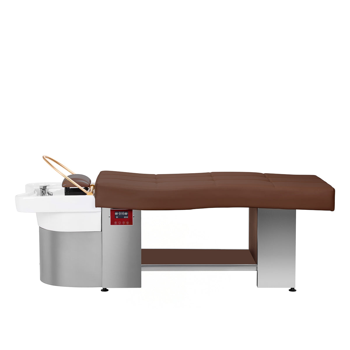 Head SPA plautuvė-gultas Gabbiano 017, ruda – vaizdas iš šono