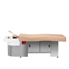 Head SPA plautuvė-gultas Gabbiano 017B, smėlio spalvos – vaizdas iš šono