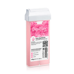 Kreminis depiliacinis vaškas kasetėje Depilflax Creamy Pink, 110 g – pagrindinis vaizdas