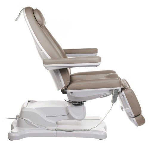 Mazaro BR-6672 elektrinis kosmetologinis gultas, 4 el. motorai, latte