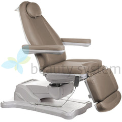 Mazaro BR-6672B elektrinis kosmetologinis gultas, 3 el. motorai, latte