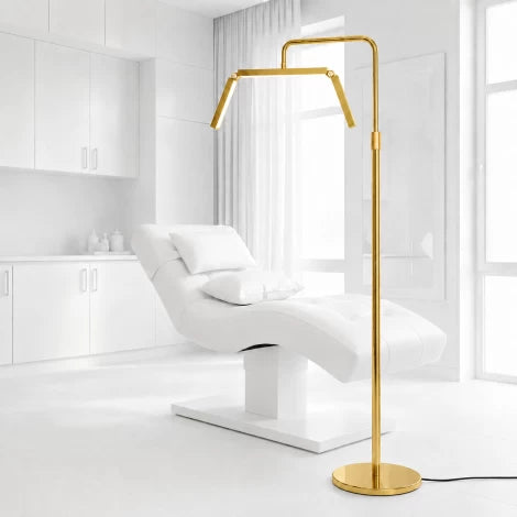 Moon Pro 24 W aukso spalvos LED lempa profesionaliai grožio darbo vietai