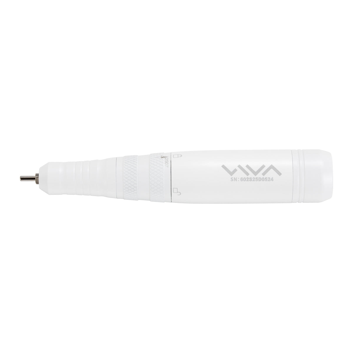 Nagų freza VIVA 602S, balta – komplektacija