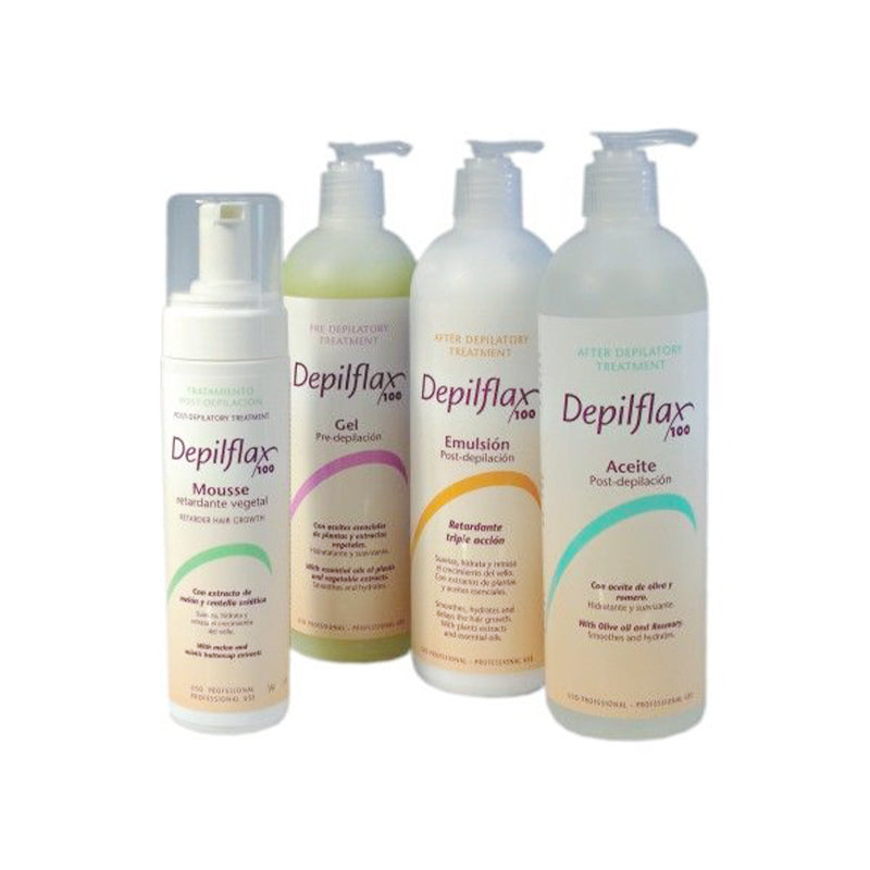 DEPILFLAX 100 emulsija po depiliacijos, 500ML