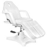 Hidraulinė kosmetologinė kėdė - gultas pedikiūrui 234C (balta)