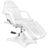 Hidraulinė kosmetologinė kėdė - gultas pedikiūrui 234C (balta)