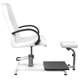 Hidraulinė kosmetologinė kėdė - gultas pedikiūrui SPA 100 (balta)