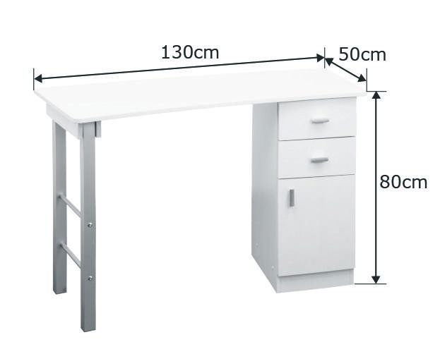Manikiūro stalas GIOVANNI DM135 (balta)
