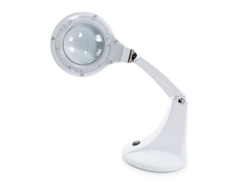 Kosmetologinė lempa ELEGANTE MINI LED (balta)