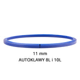 USZCZELKA SILIKONOWA DO AUTOKLAWÓW WOSON 10 L i 12 L NIEBIESKA 11 MM
