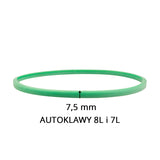 USZCZELKA SILIKONOWA DO AUTOKLAWÓW WOSON 7 L i 8 L ZIELONA 7,5 MM