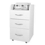 Kosmetologinis vežimėlis- spintelė „COMBI CABINET II“ (balta)