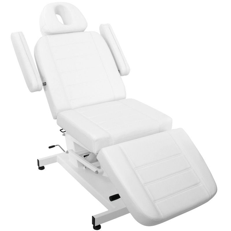 Elektrinė kosmetologinė kėdė - gultas AZZURRO 705 1 motoras (balta)