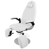 Hidraulinė kosmetologinė kėdė - gultas pedikiūrui AZZURRO 713A (balta)