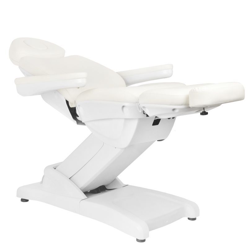 Elektrinė kosmetologinė kėdė - gultas AZZURRO 871 4 el. varikliai (baltas)