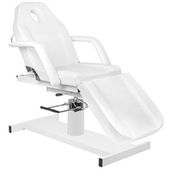 Hidraulinė kosmetologinė kėdė - gultas 210D (balta)