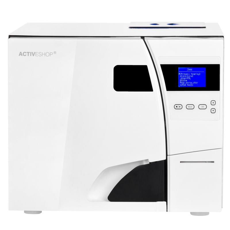 Medicininis autoklavas LAFOMED PREMIUM LINE LFSS18AA LCD Z 18-L KL. B klasės, su spausdintuvu