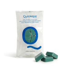 Kietasis vaškas depiliacijai QUICKEPIL 1 KG Žalias