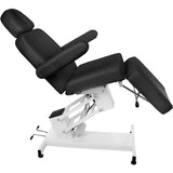 Elektrinė kosmetologinė kėdė - gultas AZZURRO 705 1 motoras (juoda)