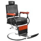Barberio kėdė GABBIANO MASTER (juoda)