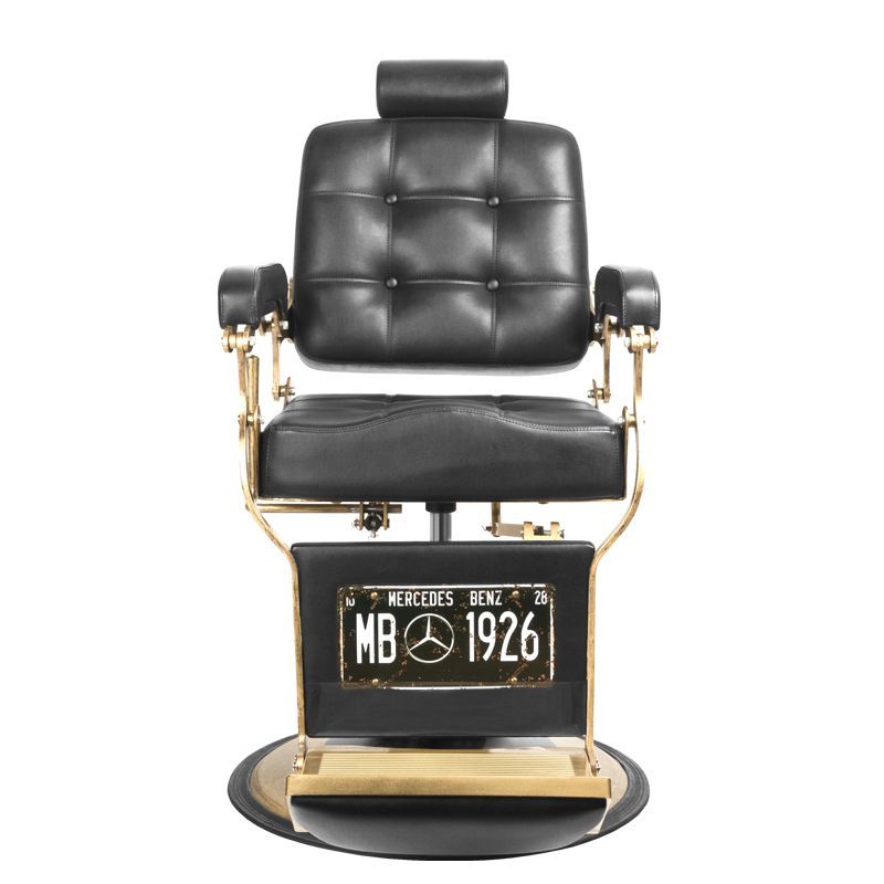 Barberio kėdė GABBIANO BOSS (juoda2)
