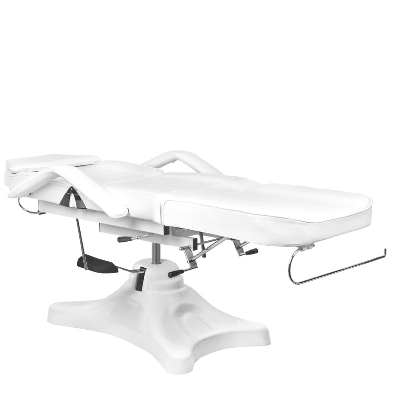 Hidraulinė kosmetologinė kėdė - gultas A 234D (balta)