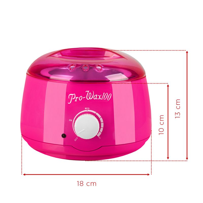 Vaško šildytuvas PRO WAX 400ML, 100W (Rožinis)