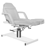 Hidraulinė kosmetologinė kėdė - gultas pedikiūrui 210C (pilka)
