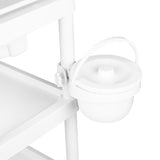 Kosmetologinis staliukas - vežimėlis 004 (balta)