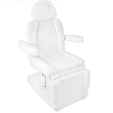 Elektrinė kosmetologinė kėdė - gultas AZZURRO 708A 4 el. varikliai + šildymas (balta)