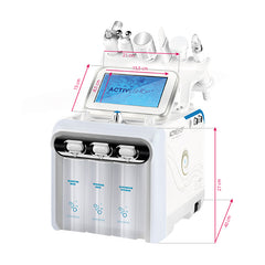 Vandens dermabrazijos aparatas HYDROGEN H2+ 6W1