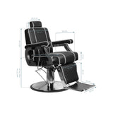 Barberio kėdė GABBIANO PAULO (juoda)