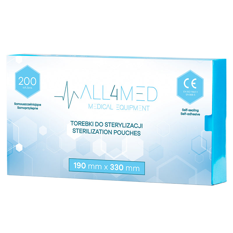 ALL4MED AUTOKLAVO STERILIZAVIMO VOKAI 190MM X 330 MM 200 VNT.