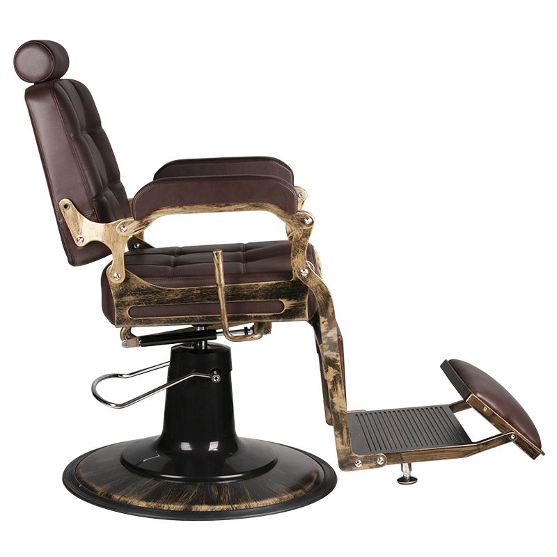 Barberio kėdė GABBIANO BOSS (ruda)
