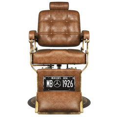 Barberio kėdė GABBIANO BOSS (šviesiai ruda)