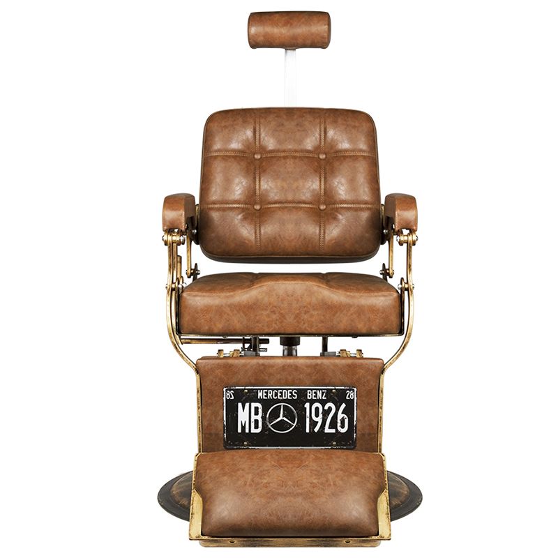 Barberio kėdė GABBIANO BOSS (šviesiai ruda)