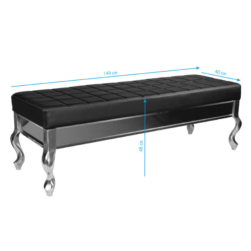 Laukiamojo sofa GABBIANO F011 (juoda)