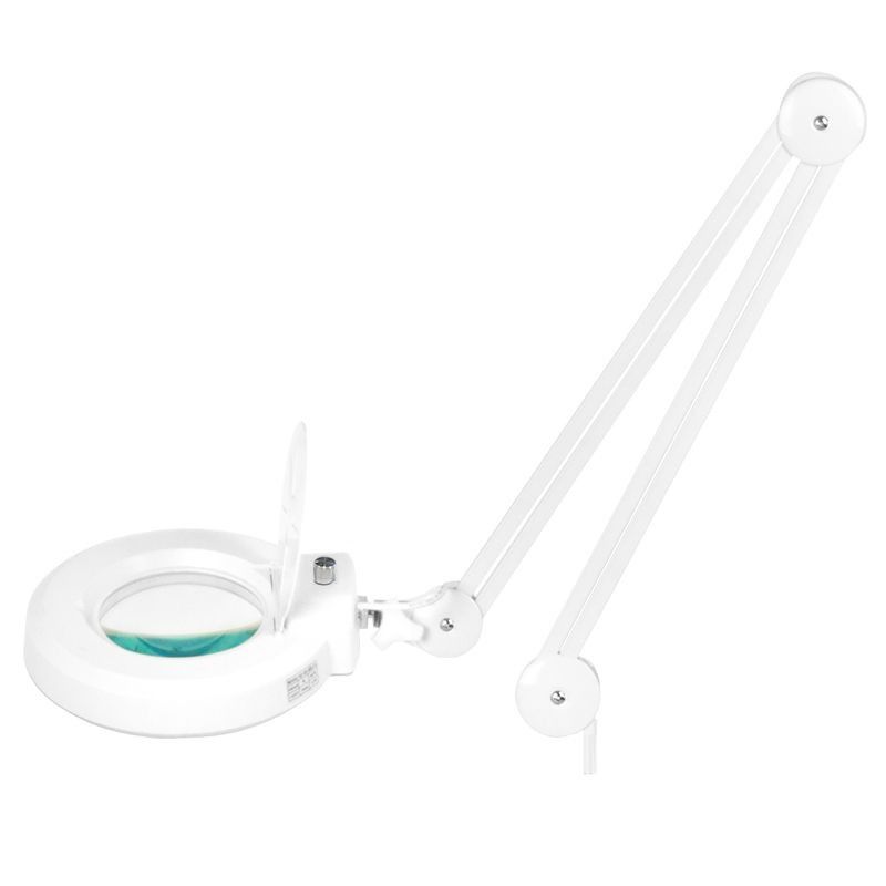 Kosmetologinė lempa LUPA LED S5 su reguliuojamu šviesos stiprumu (balta)