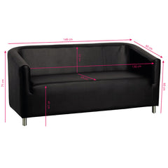 Laukiamojo sofa GABBIANO M021 (juoda)