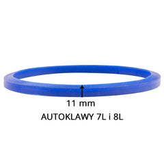 Silikoninė tarpinė autoklavui WOSON 7L I 8L Mėlyna 11 MM