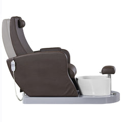SPA pedikiūro krėslas AZZURRO 016B (ruda)