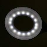 Stalinė lempa SNAKE RING LED (balta)