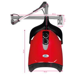 Plaukų džiovintuvas GABBIANO DX-201W (raudona)