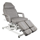 Elektrinė kosmetologinė kėdė - gultas pedikiūrui  AZZURRO 673AS (pilka)