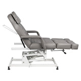 Elektrinė kosmetologinė kėdė - gultas pedikiūrui  AZZURRO 673AS (pilka)