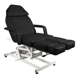Elektrinė kosmetologinė kėdė - gultas pedikiūrui  AZZURRO 673AS (juoda)