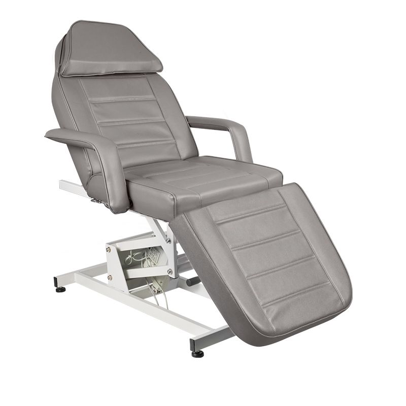 Elektrinė kosmetologinė kėdė - gultas AZZURRO 673A 1 el. motoras (pilka)